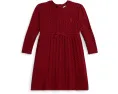 Комплект для младенцев Polo Ralph Lauren Kids: платье-свитер с косой и блумеры из хлопка