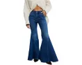 Джинсы Free People Marque Flare с расклешенным подолом и средней посадкой
