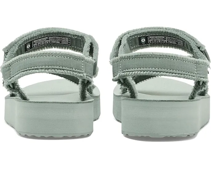 Сандалии Teva Midform Universal Canvas на платформе с застежкой на липучке