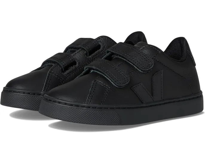 Детские кроссовки VEJA Small Esplar с круглым носком и застежкой на липучках