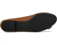Балетки French Sole Ditto из замши с декоративной пряжкой