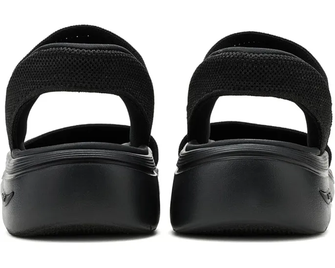 Сандалии SKECHERS Hands Free Slip-ins GO Walk Arch Fit 2.0 Shiny Knit с клиньем
