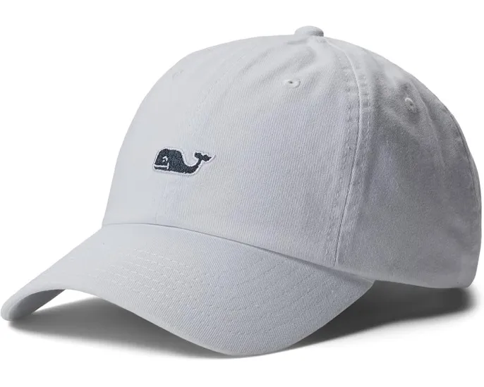 Бейсболка Whale Logo с вышитым китом и регулируемой застежкой Vineyard Vines