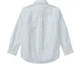 Рубашка Polo Ralph Lauren Kids из хлопкового оксфорда в полоску для маленьких детей