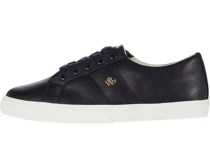 Кроссовки Lauren Ralph Lauren Janson II Action Leather Sneaker с круглым носком