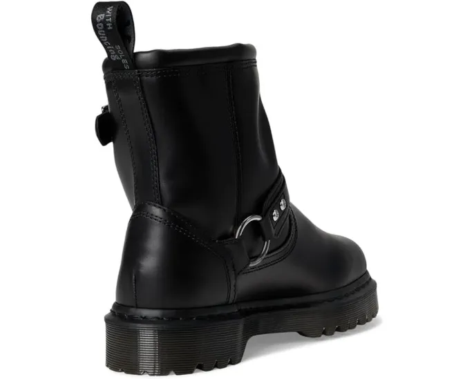 Ботинки Dr. Martens Anistone Harness в байкерском стиле