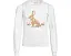 Свитер Bunny Intarsia с объемными цветами и воротником-стойкой