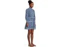 Платье Lilly Pulitzer Drena с воротником стойкой и поясом