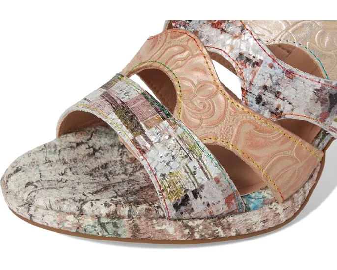 Сандалии L'Artiste by Spring Step Aurielle с ручной росписью и платформой