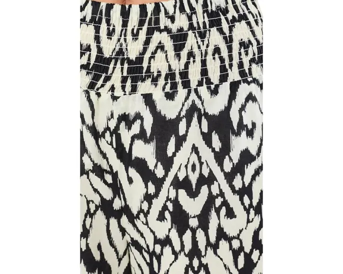 Vince Camuto широкие брюки укороченной длины Rich Black