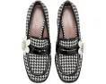Туфли Casandra от Betsey Johnn в клетку с цветком
