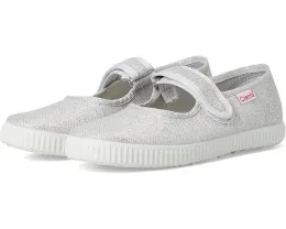 Детские туфельки Cienta Kids 56013 в стиле Мэри Джейн с блестками