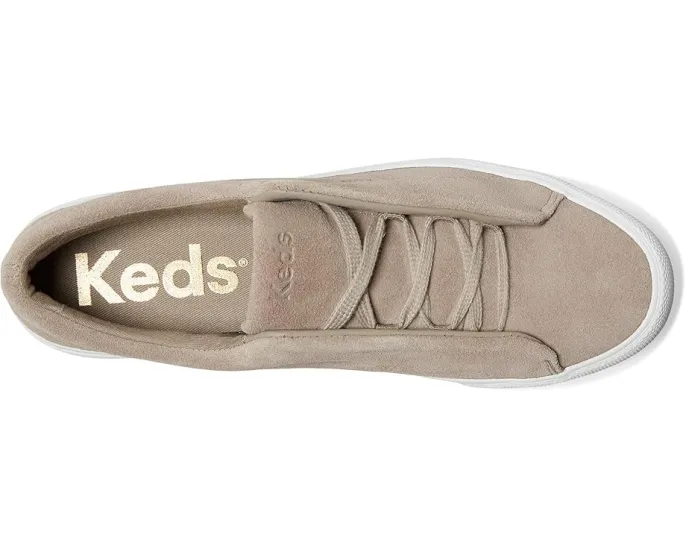 Кроссовки Keds Remi Slip On с переливающимся денимом и платформой