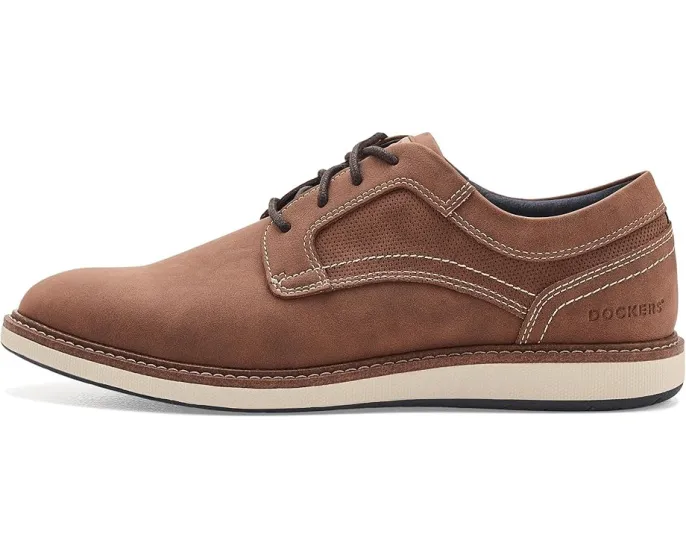 Dockers мужские туфли Halstead из черной экокожи