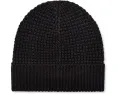 Шапка UGG Waffle Cuff Hat с вафельной вязкой и кожаным логотипом