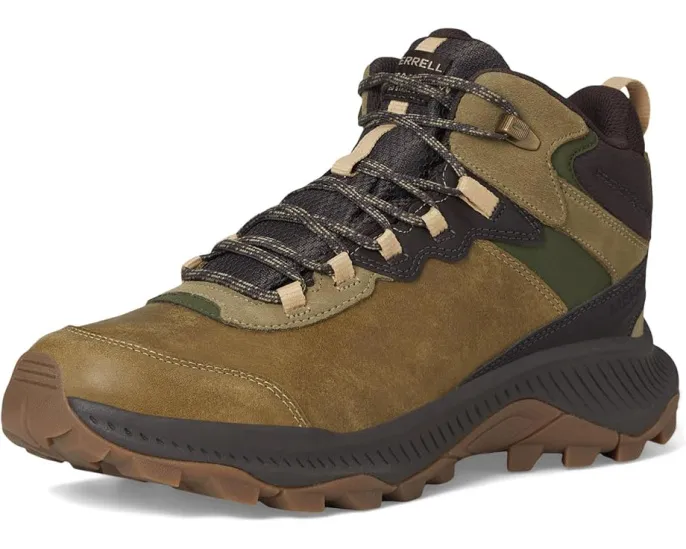 Водонепроницаемые ботинки Merrell Speed Strike 2 Mid LTR с мембраной и кожаным верхом
