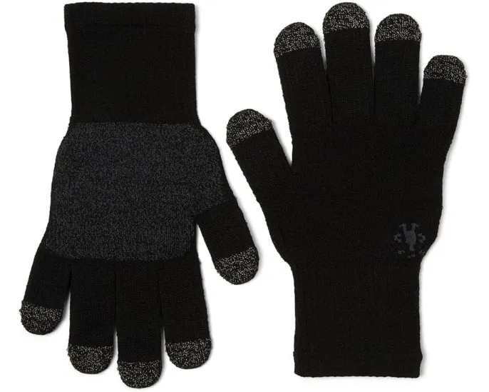 Перчатки Smartwool Active Thermal из шерсти мериноса с рифлеными манжетами