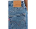 Джинсы Levi's Premium Ribcage Straight Ankle с высокой посадкой и прямыми штанинами