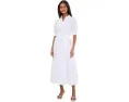 Платье-рубашка миди Larkyn Midi Shirtdress от Lilly Pulitzer с расклешенным подолом
