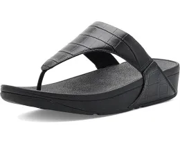 Сандалии Lulu Crocodile FitFlop с ремешком на перемычке