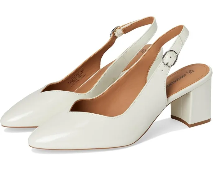Лодочки Vicki Slingback Pump с зауженным носком и ремешком на щиколотке Johnston & Murphy