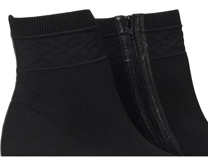 Ботильоны Kalista из эластичного трикотажа с квадратным носком и каблуком David Tate