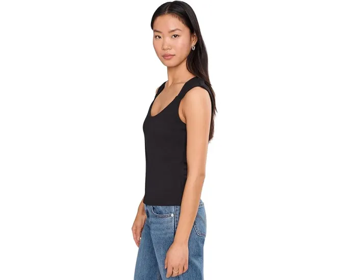 Sleeveless Built in Bra Knit Top