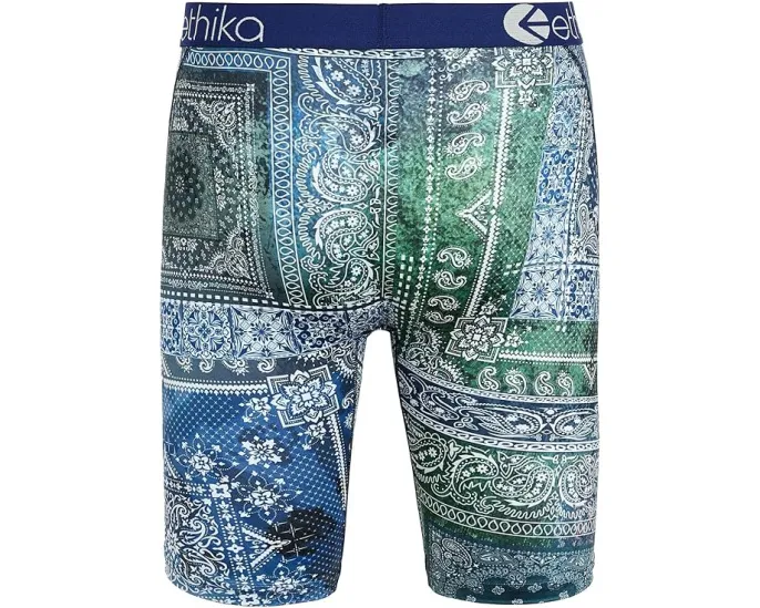 Трусы Indigo Bloom Kapital от ethika с принтом в стиле индиго