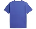 Футболка Polo Ralph Lauren Kids Logo Cotton Jersey с коротким рукавом и круглым вырезом