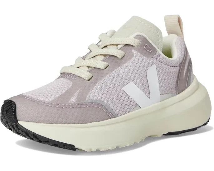 Детские кроссовки VEJA Small Canary Light с экологичными материалами и подошвой из каучука