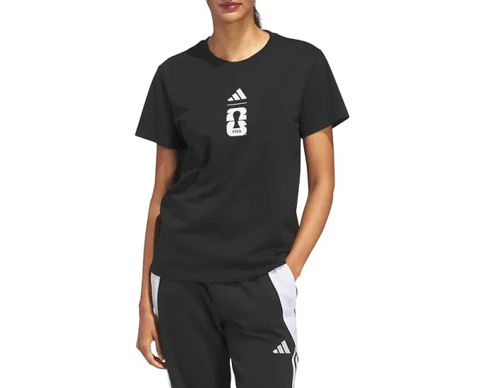 Футболка с графикой официального мяча ЧМ-2026 Adidas