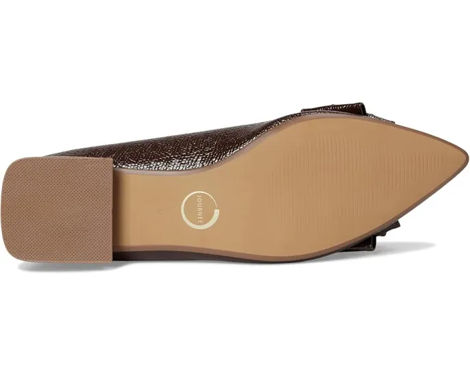 Балетки Journee Collection Ophelia с мысом и бантом на платформе