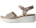 Босоножки ECCO Flowt Wedge Cork на пробковом каблуке с регулируемой лямкой