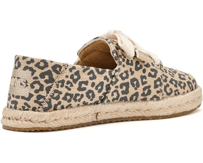 Детские эспадрильи TOMS Carolina на шнурках с платформой