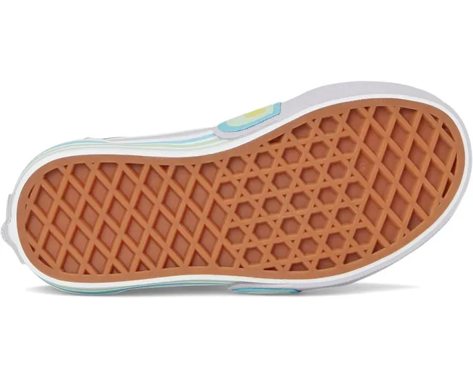 Детские кеды Vans Old Skool V Heart на липучке