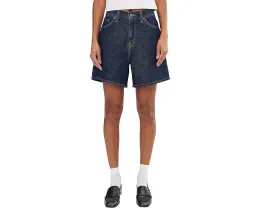 Шорты Levi's High Baggy Short свободного кроя с высокой посадкой и пятью карманами