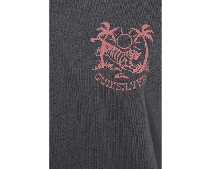 Футболка Quiksilver In The Wild с принтом из мягкого хлопка 180 г/м²