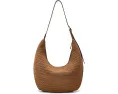 Madewell The Essential Curve Shoulder Bag сумка из замши плетеная