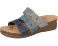 Сандалии Clarks Calenne Lily на трех ремешках с застежкой на липучке