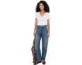 Джинсы Madewell Balloon Jean с высокой посадкой и широкими штанинами в цвете Greendale Wash