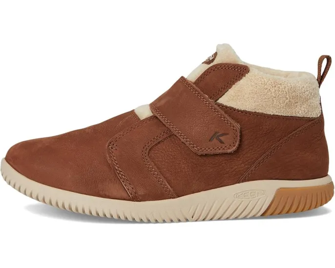 KEEN Kids KNX Middie кроссовки на липучке с ощущением босиком и средней высотой