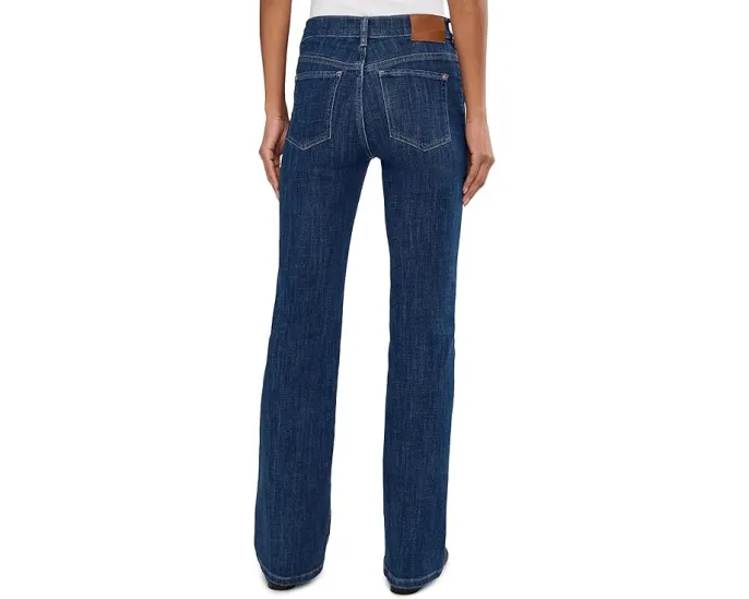 Джинсы Free People Double Knot High-Rise Straight с высокой посадкой и прямым кроем