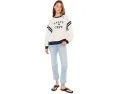 Толстовка Salty Crew Maritime Crew Off White с принтом