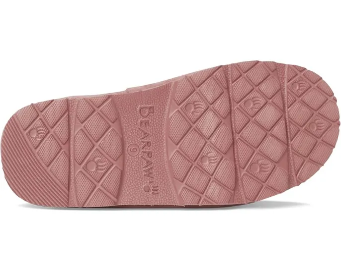 Домашние тапочки Bearpaw Tanya из замши с шерстяной подкладкой и защитой Bear Coat