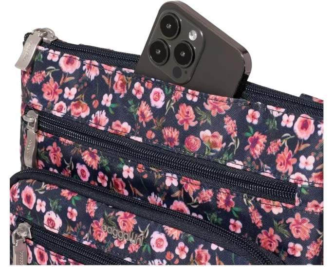 Сумка-кроссбоди Baggallini Out and About с двумя внутренними отделениями