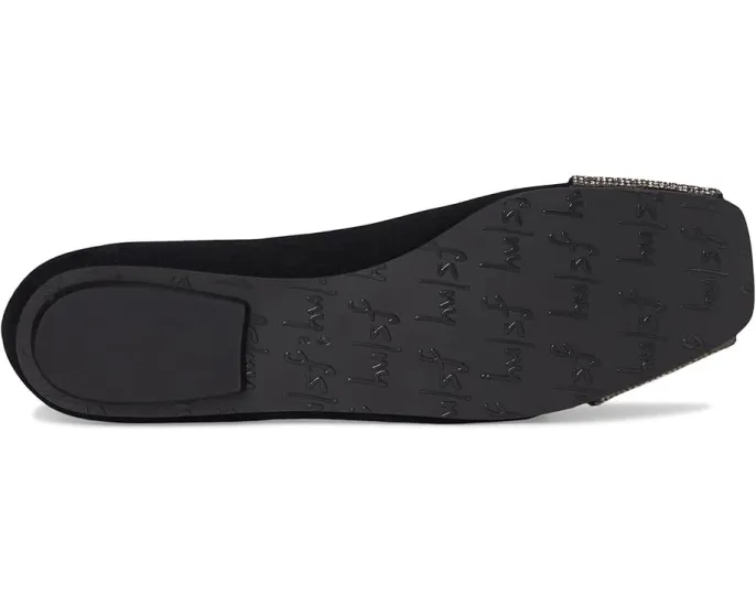 Лоферы Via от French Sole с квадратным носком и контрастным материалом