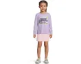 Футболка Under Armour Kids с цветочным горным принтом и длинными рукавами