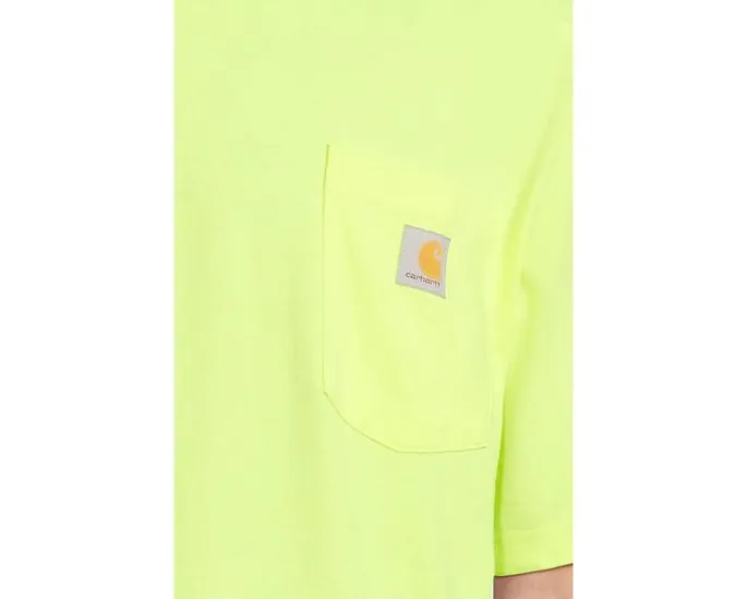 Футболка Carhartt Loose Fit Heavyweight с нагрудным карманом