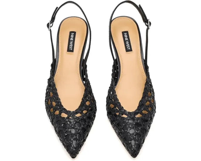 Nine West туфли лодочки Randela с острым носком и плетеными деталями