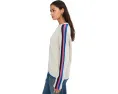 Свитер Faherty Heirloom Cotton Summit Pullover из органического хлопка с резинками